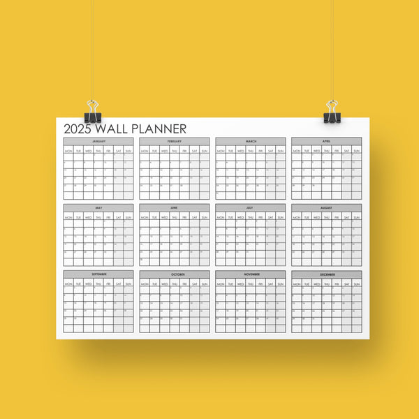 2025 printable calendar
