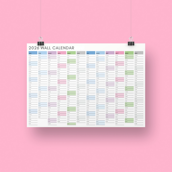 2026 printable calendar