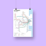 Sydney Train Map