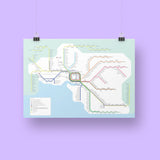 Victoria Train Map