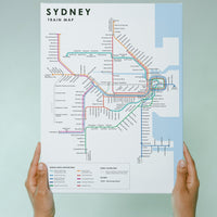 Sydney train map