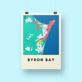 Byron bay city map
