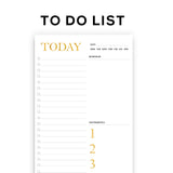 Printable agenda planner