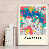 canberra city map
