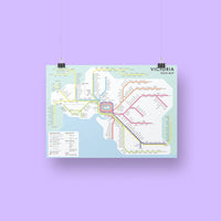 Melbourne train map 